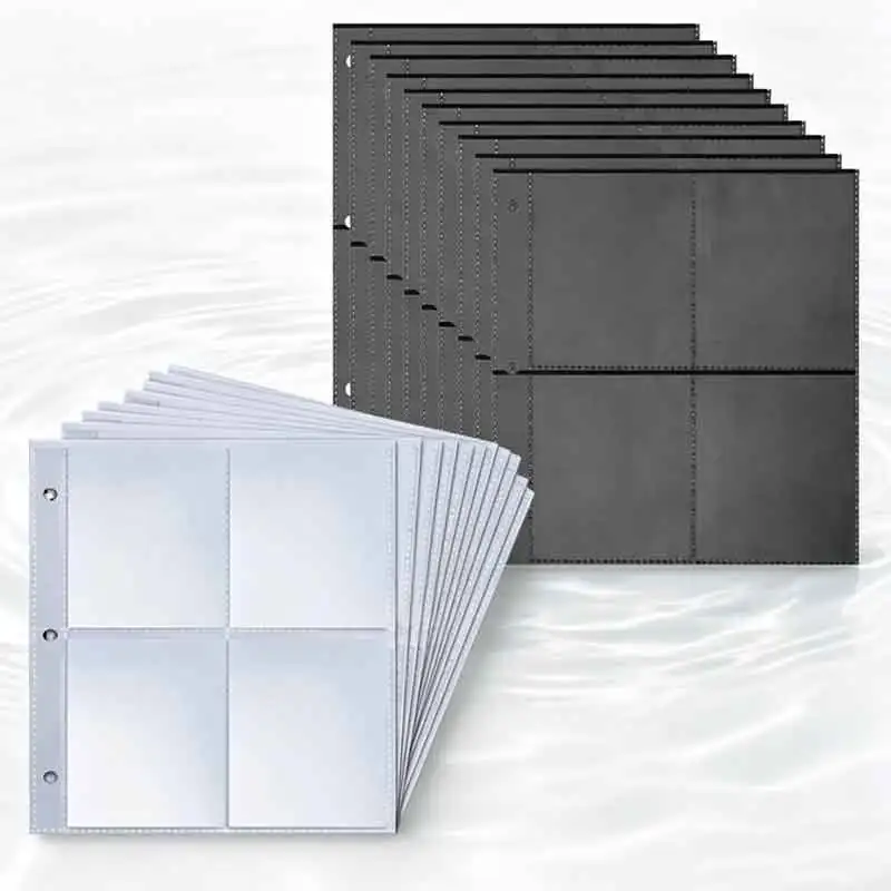 400 Pockets A5 3 Rings 4 Pockets 50 Pages Binder Photocards Refill Photo Album Sleeves Double Side Trading Card Page Protectors
400 Pockets A5 3 Rings 4 Pockets 50 Pages Binder Photocards Refill Photo Album Sleeves Double Side Trading Card Page Protectors