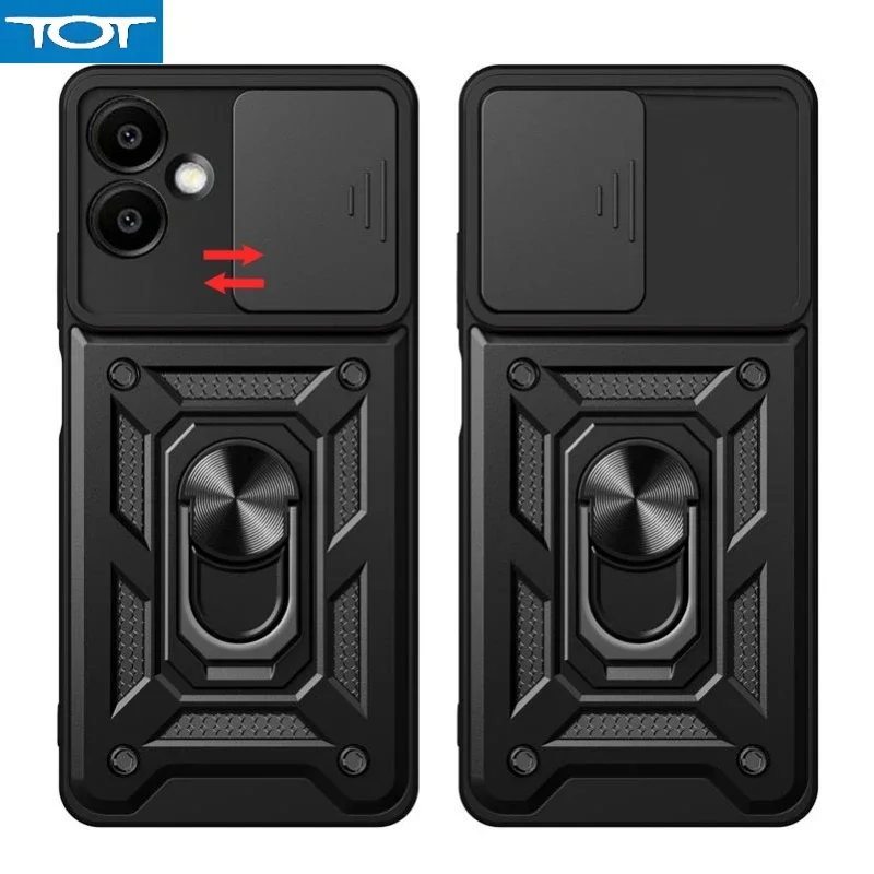 Shockproof Armor Funda For Samsung Galaxy A06 4G Magnetic Holder Ring Stand Case for GalaxyA06 A 06 Slide Camera Lens Back Cover
Shockproof Armor Funda For Samsung Galaxy A06 4G Magnetic Holder Ring Stand Case for GalaxyA06 A 06 Slide Camera Lens Back Cover