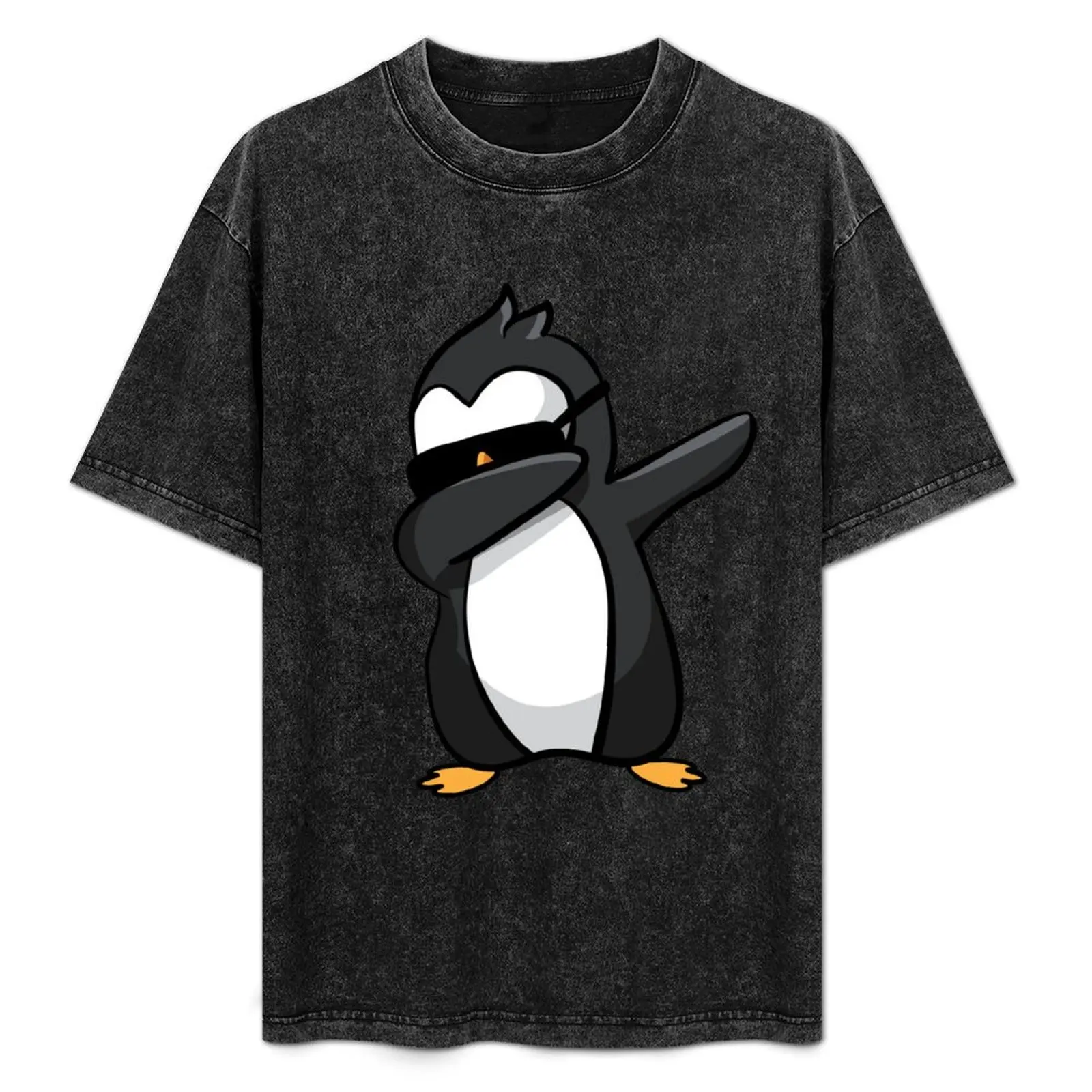 Cool Dabbing Penguin Graphic - Cute Funny Penguin Dab Design T-Shirt Minimalist Plain Crew Neck T-Shirt
Cool Dabbing Penguin Graphic - Cute Funny Penguin Dab Design T-Shirt Minimalist Plain Crew Neck T-Shirt