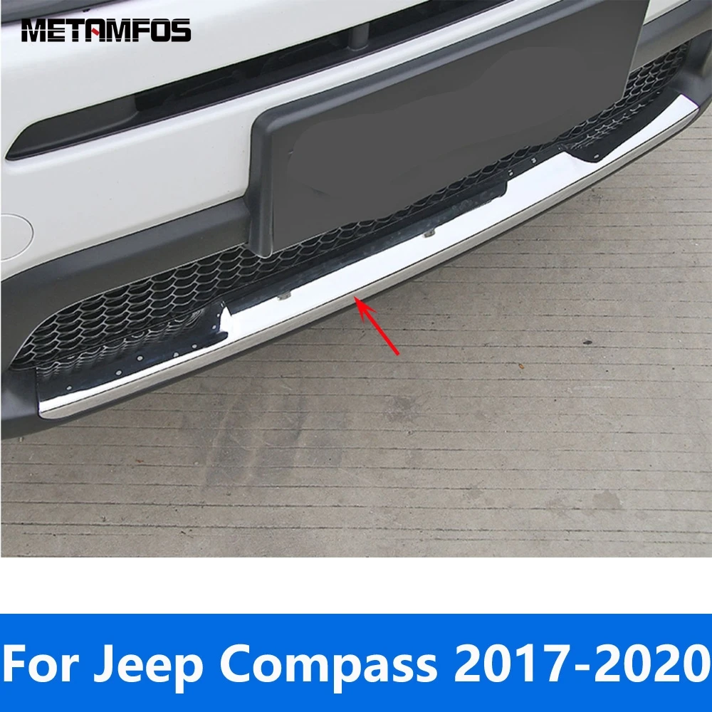 For Jeep Compass 2017 2018 2019 2020 Chrome Front Bumper Lip Trim Body Kit Spoiler Splitter Diffuser Accessories Car Styling
For Jeep Compass 2017 2018 2019 2020 Chrome Front Bumper Lip Trim Body Kit Spoiler Splitter Diffuser Accessories Car Styling