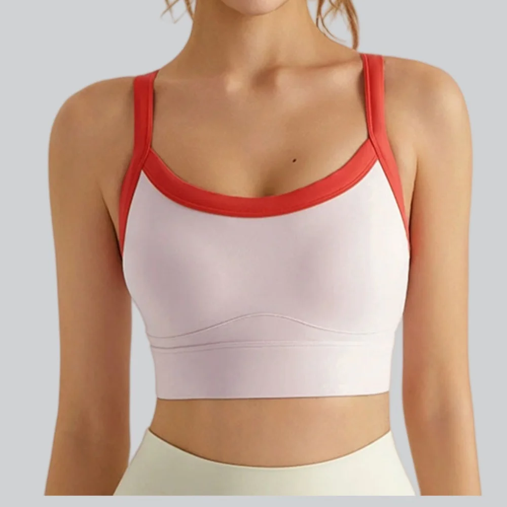Color Blocking Sports Bra Women Fitness Cross Strap Yoga Vest Shockproof Gym One-Piece Sports Crop Top Push Up With Chest Pad
Color Blocking Sports Bra Women Fitness Cross Strap Yoga Vest Shockproof Gym One-Piece Sports Crop Top Push Up With Chest Pad