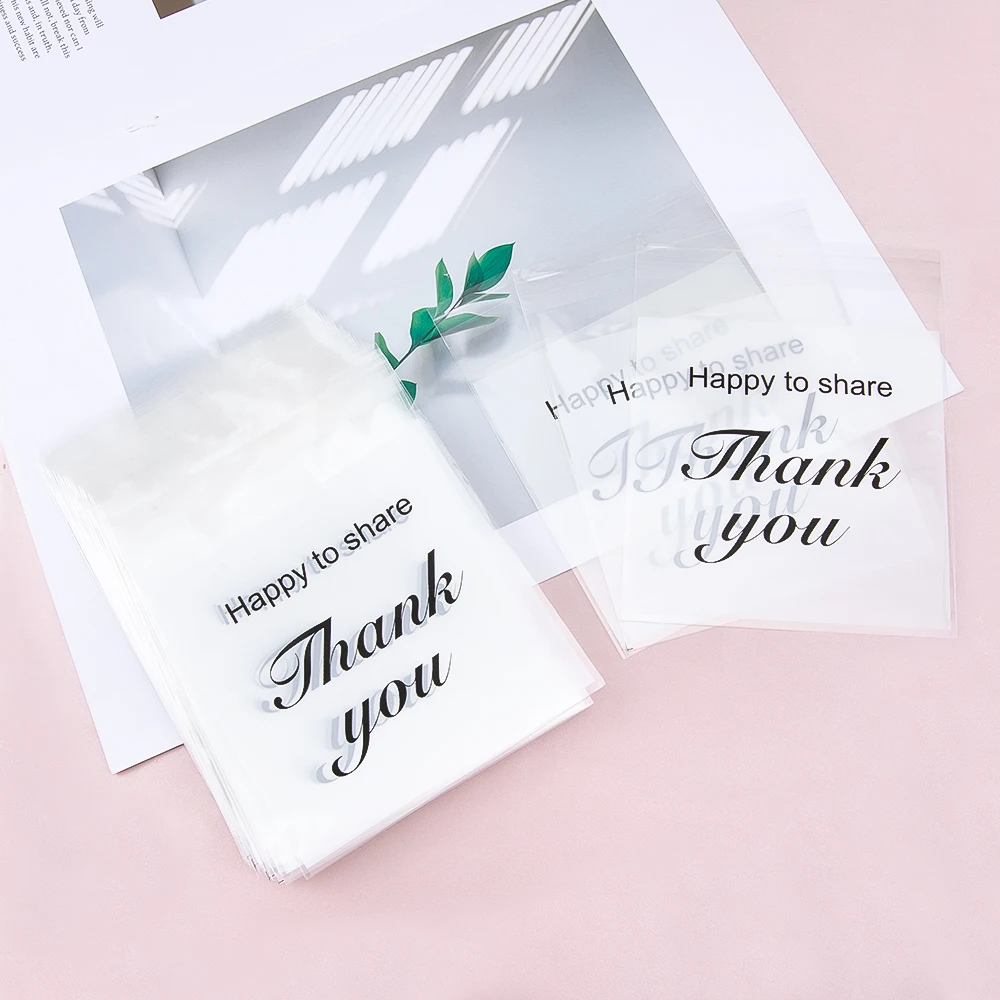 50pcs self-adhesive bags transparent self-sealing bags Thank you alphabet opp self-adhesive bags cookies baking packaging bags
50pcs self-adhesive bags transparent self-sealing bags Thank you alphabet opp self-adhesive bags cookies baking packaging bags