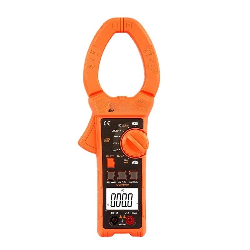 Clamp Meter 6050 High Power DC 2000A Clamp Meter Anti-Burn Digital
Clamp Meter 6050 High Power DC 2000A Clamp Meter Anti-Burn Digital
