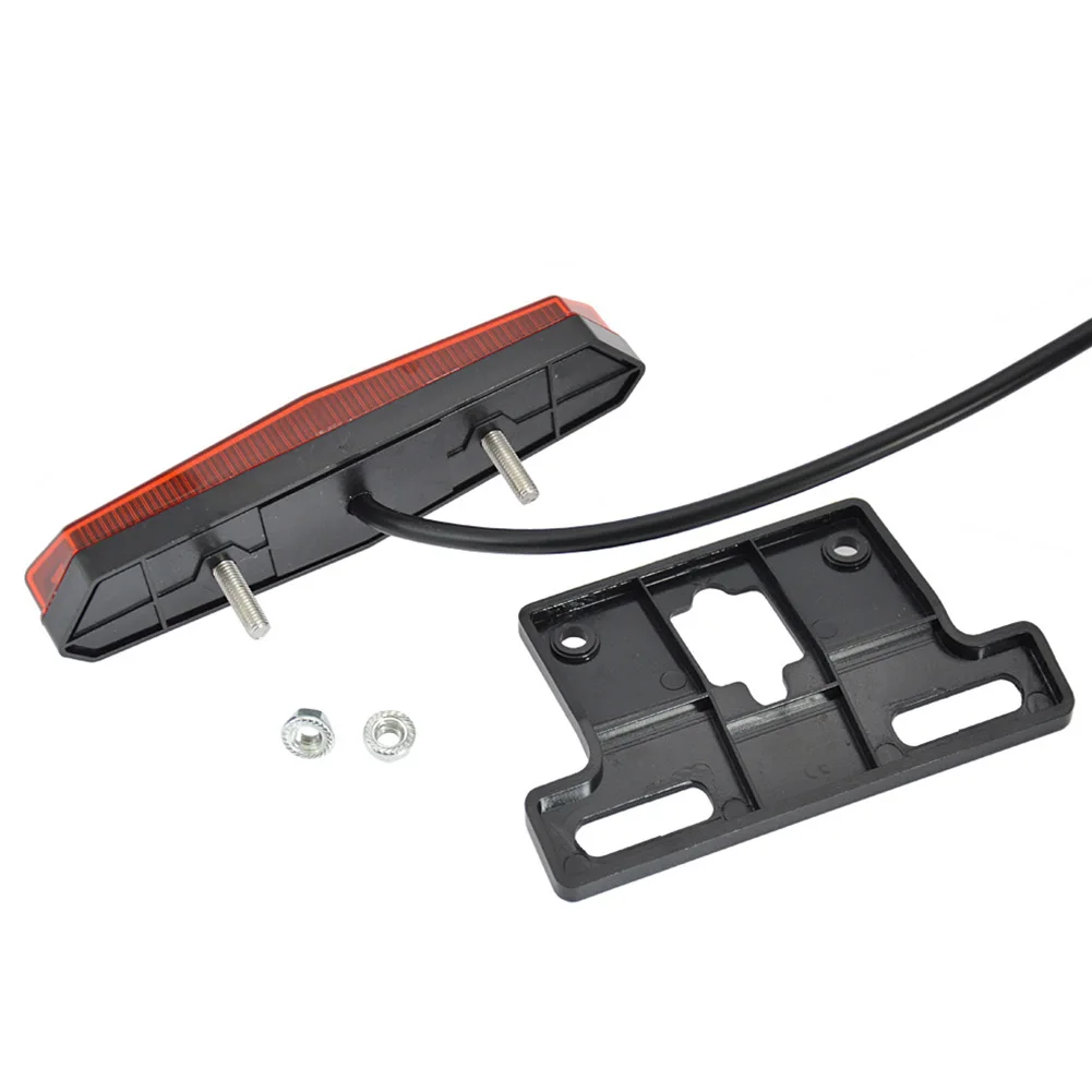 LED Ebike Brake Rear Light High-Brightness Electric Bicycle Lights Easy Installation for 36V 48V Electric Bike
LED Ebike Brake Rear Light High-Brightness Electric Bicycle Lights Easy Installation for 36V 48V Electric Bike