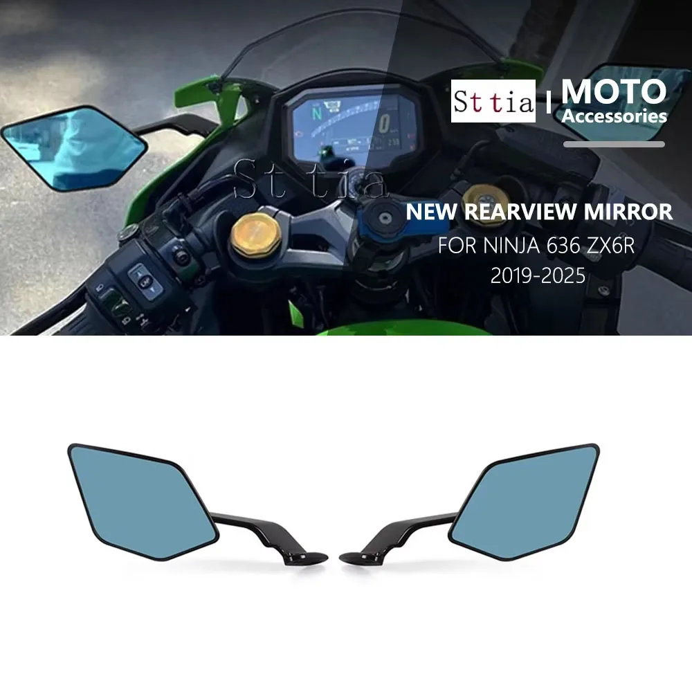 Ninja 636 ZX6R Motorcycle Accessories Rear View Side Mirror For Kawasaki Ninja636 ZX-6R Ninja 636 ZX-6R 2019- Rearview mirrors
Ninja 636 ZX6R Motorcycle Accessories Rear View Side Mirror For Kawasaki Ninja636 ZX-6R Ninja 636 ZX-6R 2019- Rearview mirrors
