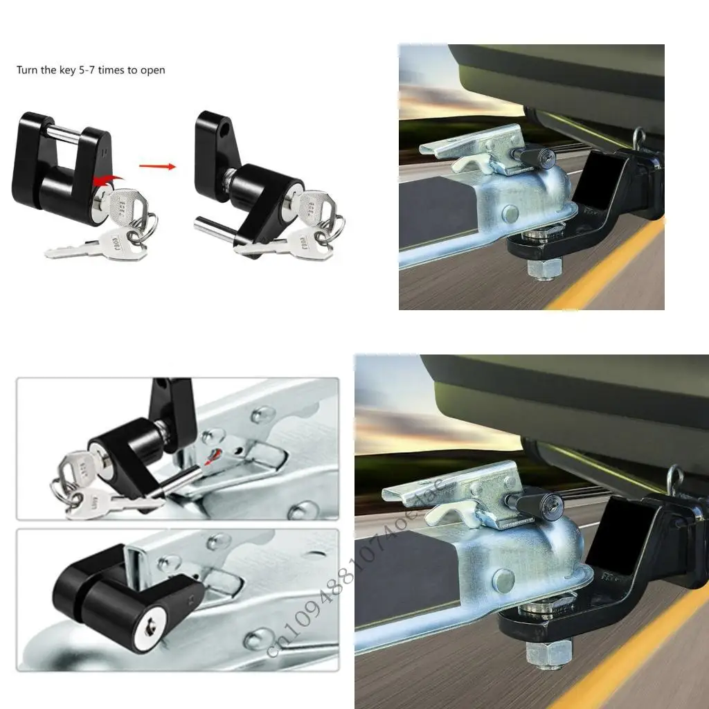 От взлома Масштаб 1/4 Замок прицепа Перманентное металлическое вещество Тускло-черное защитное покрытие
От взлома Масштаб 1/4 Замок прицепа Перманентное металлическое вещество Тускло-черное защитное покрытие