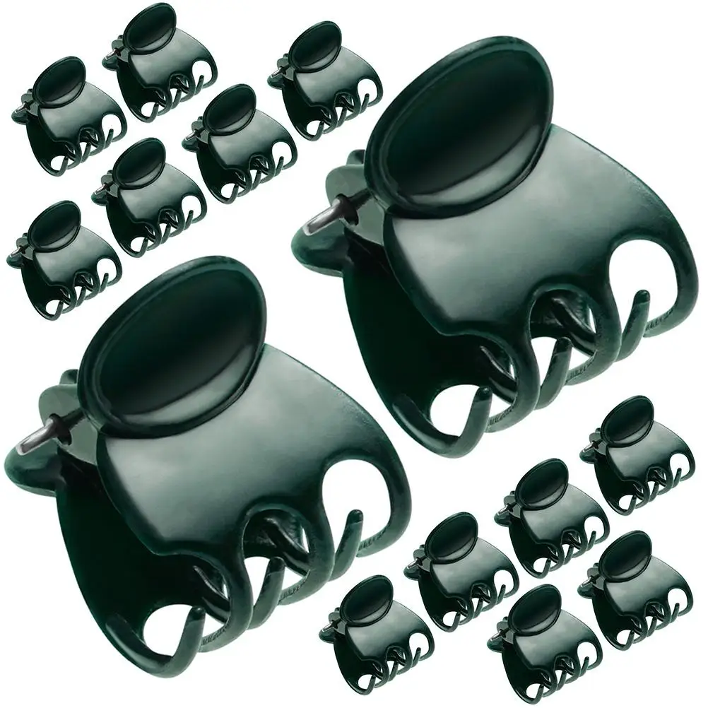 40 Pcs Garden Plant Clips Vine Stem Supports Plastic Flower Clamps Durable Waterproof Reusable Tools For Tomato Beans Plants
40 Pcs Garden Plant Clips Vine Stem Supports Plastic Flower Clamps Durable Waterproof Reusable Tools For Tomato Beans Plants
