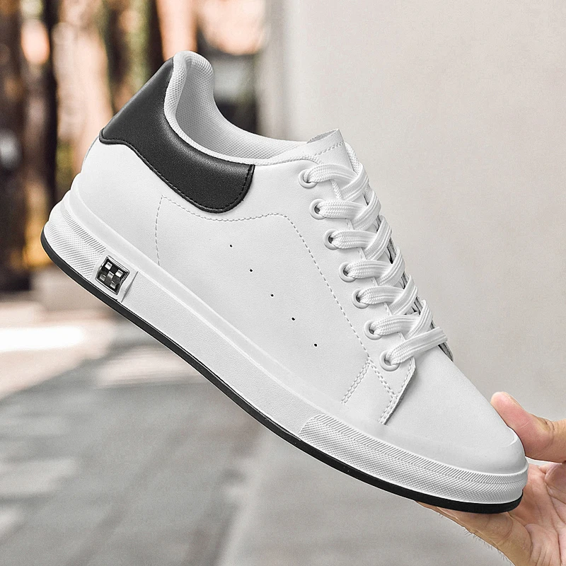 High End Men Casual Board Shoes Height Increasing Non Slip Breathable Business Trend Fashion Sports Autumn White Shoes
High End Men Casual Board Shoes Height Increasing Non Slip Breathable Business Trend Fashion Sports Autumn White Shoes
