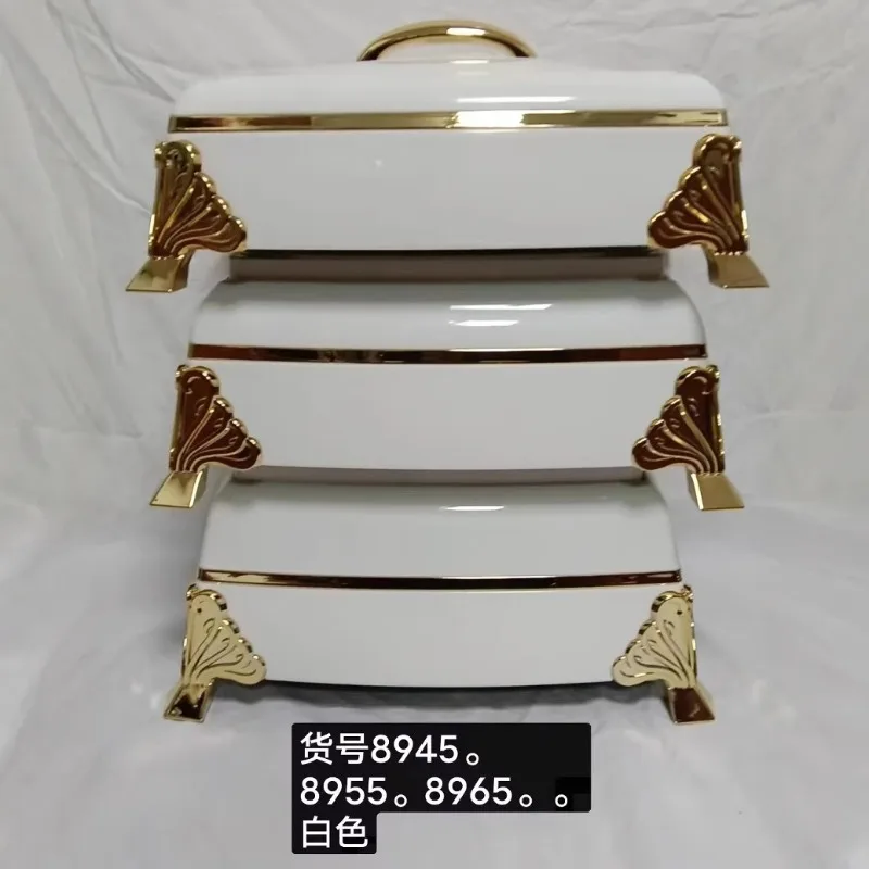 Foreign trade cross-border, square high-end thermal insulation lunch box
Foreign trade cross-border, square high-end thermal insulation lunch box