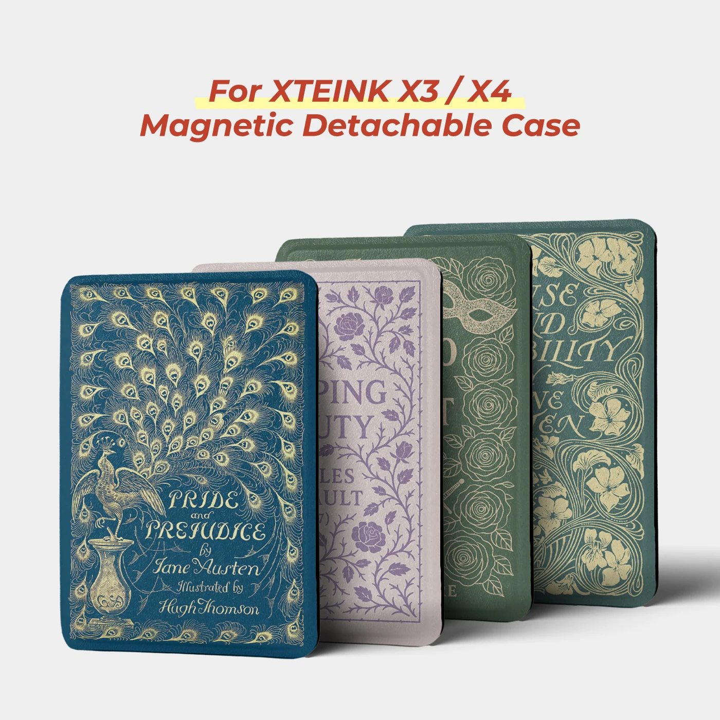 twosheep Floral Notepad Magnetic Detachable Case suit for XTEINK X4 XTEINK X3 TPU Clear Back Protective Skin Folio Shell Cover
twosheep Floral Notepad Magnetic Detachable Case suit for XTEINK X4 XTEINK X3 TPU Clear Back Protective Skin Folio Shell Cover