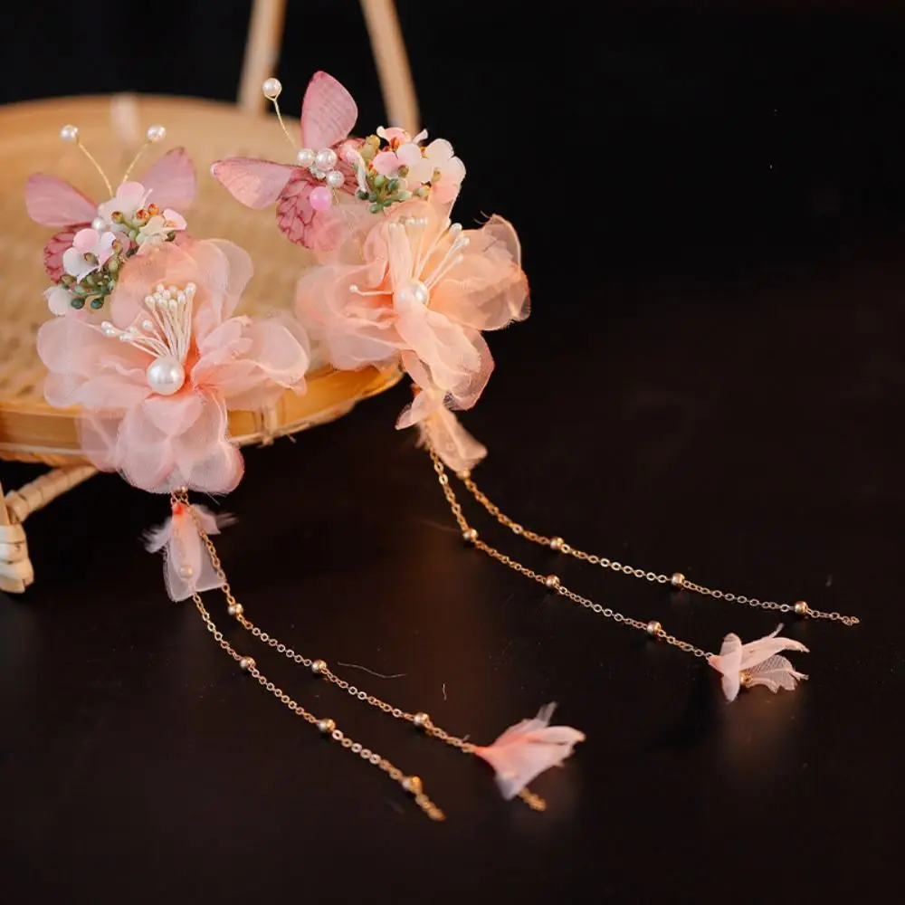 Retro Classical Ancient Hair Clip Pearl Chinese Style Silk Flower Hairpin Hair Fork Hair Chopstick Hanfu Headwear Children
Retro Classical Ancient Hair Clip Pearl Chinese Style Silk Flower Hairpin Hair Fork Hair Chopstick Hanfu Headwear Children