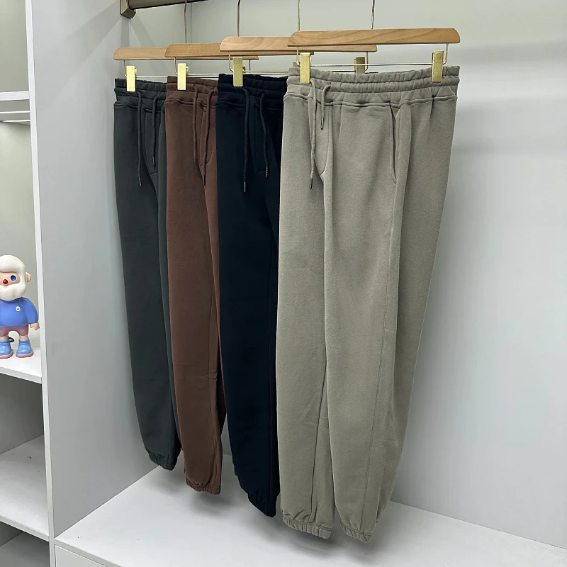 High-Weight Knitted Cotton Fce Lined Cuffed Casual Pants Men's Color Warm Autumn Winter Trousers Sweatpants
High-Weight Knitted Cotton Fce Lined Cuffed Casual Pants Men's Color Warm Autumn Winter Trousers Sweatpants