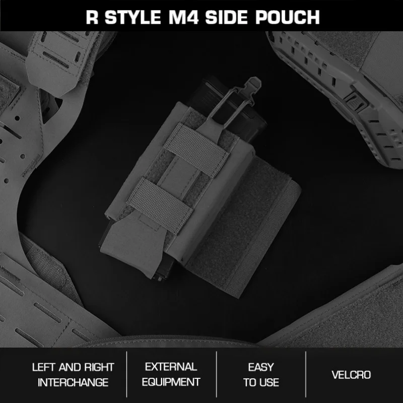 R-Series Tactical Mag Pouch | M4/AR15 Side Carrier | Low-Profile MOLLE Attachment
R-Series Tactical Mag Pouch | M4/AR15 Side Carrier | Low-Profile MOLLE Attachment