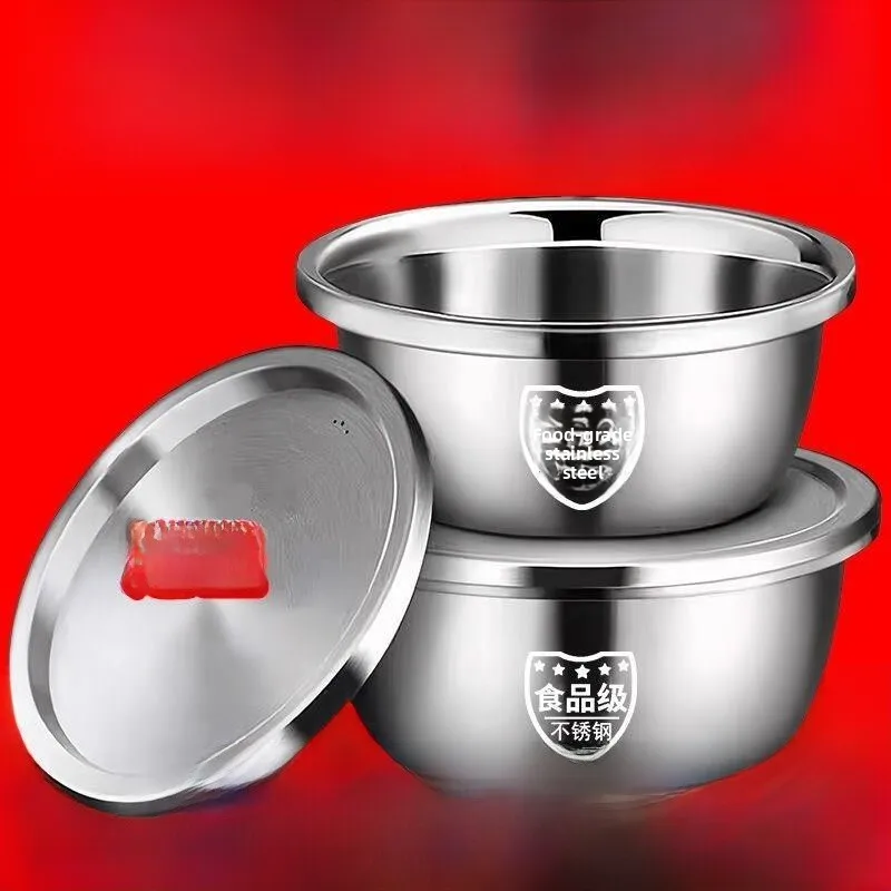 Extra Thick Stainless Steel Soup Bowl Food Grade Oil Basin Pork Fat Jar Soup Plate Seasoning Egg Beating Basin And Dough Basin
Extra Thick Stainless Steel Soup Bowl Food Grade Oil Basin Pork Fat Jar Soup Plate Seasoning Egg Beating Basin And Dough Basin