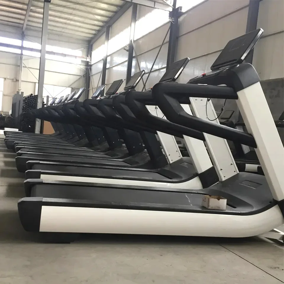 LongGlory High End Luxury Gym Fitness Equipment Professional Gym Running Machine Motorized Electric Treadmill
LongGlory High End Luxury Gym Fitness Equipment Professional Gym Running Machine Motorized Electric Treadmill
