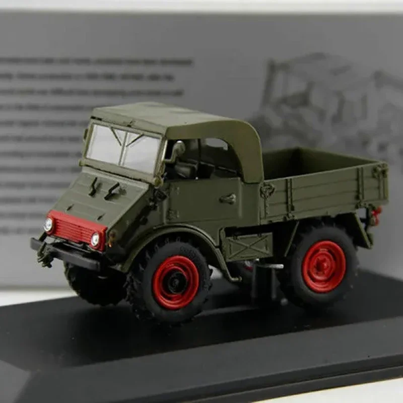 Die-cast 1:43 Scale Classic Unimog U401 Off-road Vehicle Metal Alloy Truck Model Collection Decorative Ornaments Fan Gift
Die-cast 1:43 Scale Classic Unimog U401 Off-road Vehicle Metal Alloy Truck Model Collection Decorative Ornaments Fan Gift