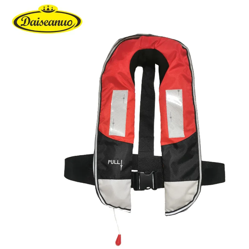 Daiseanuo Automatic Manual Life Jacket Inflatable Life Vest Lifesaving Pro 150N PFD Bobbin Reflective SOLAS Coast Guard Approved
Daiseanuo Automatic Manual Life Jacket Inflatable Life Vest Lifesaving Pro 150N PFD Bobbin Reflective SOLAS Coast Guard Approved