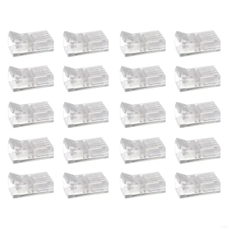 20шт -светодиодные полоски Light Connectors Crystal Clip светодиодные полоски крепежа для стабильной
20шт -светодиодные полоски Light Connectors Crystal Clip светодиодные полоски крепежа для стабильной