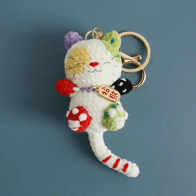 Милые куклы Lucky Cat, вязаные крючком брелоки ручной работы, Kawaii, вязаные брелоки с котенком для сумки, подвеска, вязаный крючком брелок с котенком, оптовая продажа
Милые куклы Lucky Cat, вязаные крючком брелоки ручной работы, Kawaii, вязаные брелоки с котенком для сумки, подвеска, вязаный крючком брелок с котенком, оптовая продажа