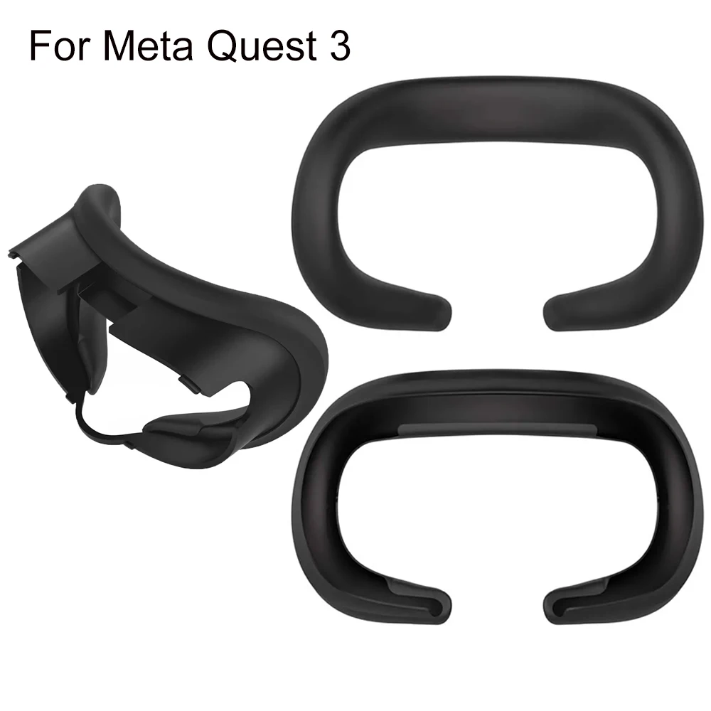Silicone Mask Cover Face Pad For Meta Quest 3 Face Cushion Protective Cover Eye Pad For Oculus Quest 3 VR Accessories
Silicone Mask Cover Face Pad For Meta Quest 3 Face Cushion Protective Cover Eye Pad For Oculus Quest 3 VR Accessories