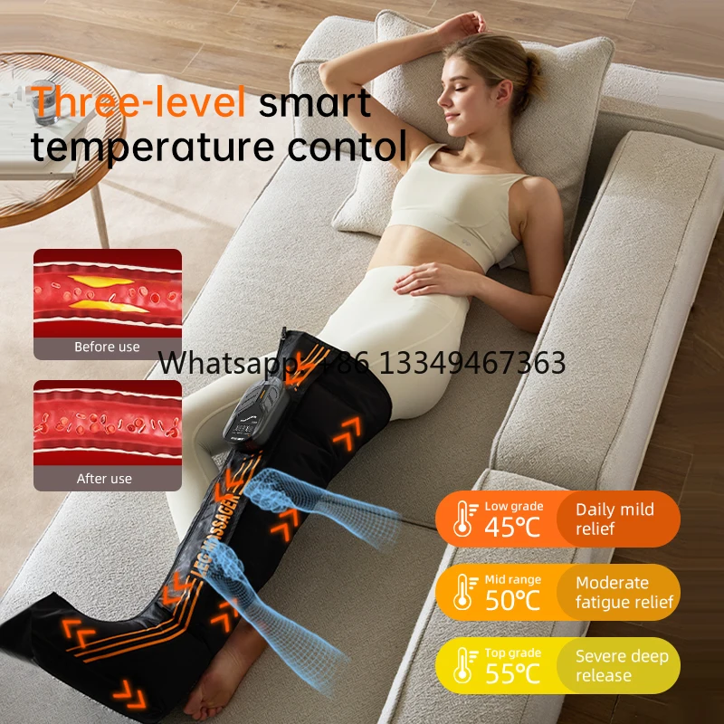 Air Wave Massager Air Compression Recovery Boots Leg Massager Therapy System for Circulation
Air Wave Massager Air Compression Recovery Boots Leg Massager Therapy System for Circulation