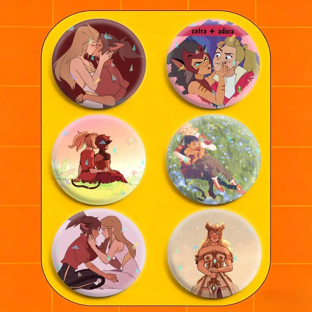 C-Catradora Shera Vintage Anime 32/44/58mm Handmade Pins Round Brooch Badge Backpacks Clothes Jewelry Gifts
C-Catradora Shera Vintage Anime 32/44/58mm Handmade Pins Round Brooch Badge Backpacks Clothes Jewelry Gifts