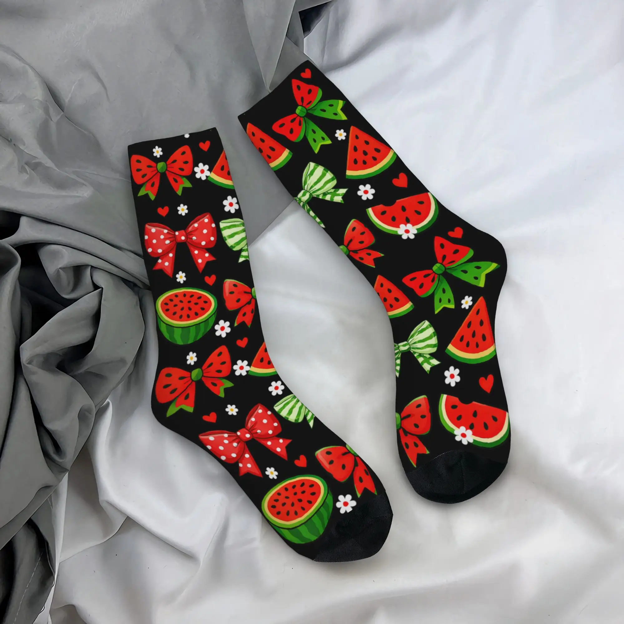 Retro Summer Vibes Coquette Bow Watermelon Summer Vacation Socks Trendy Stockings Winter Non Skid Women Men Socks Soft Socks
Retro Summer Vibes Coquette Bow Watermelon Summer Vacation Socks Trendy Stockings Winter Non Skid Women Men Socks Soft Socks
