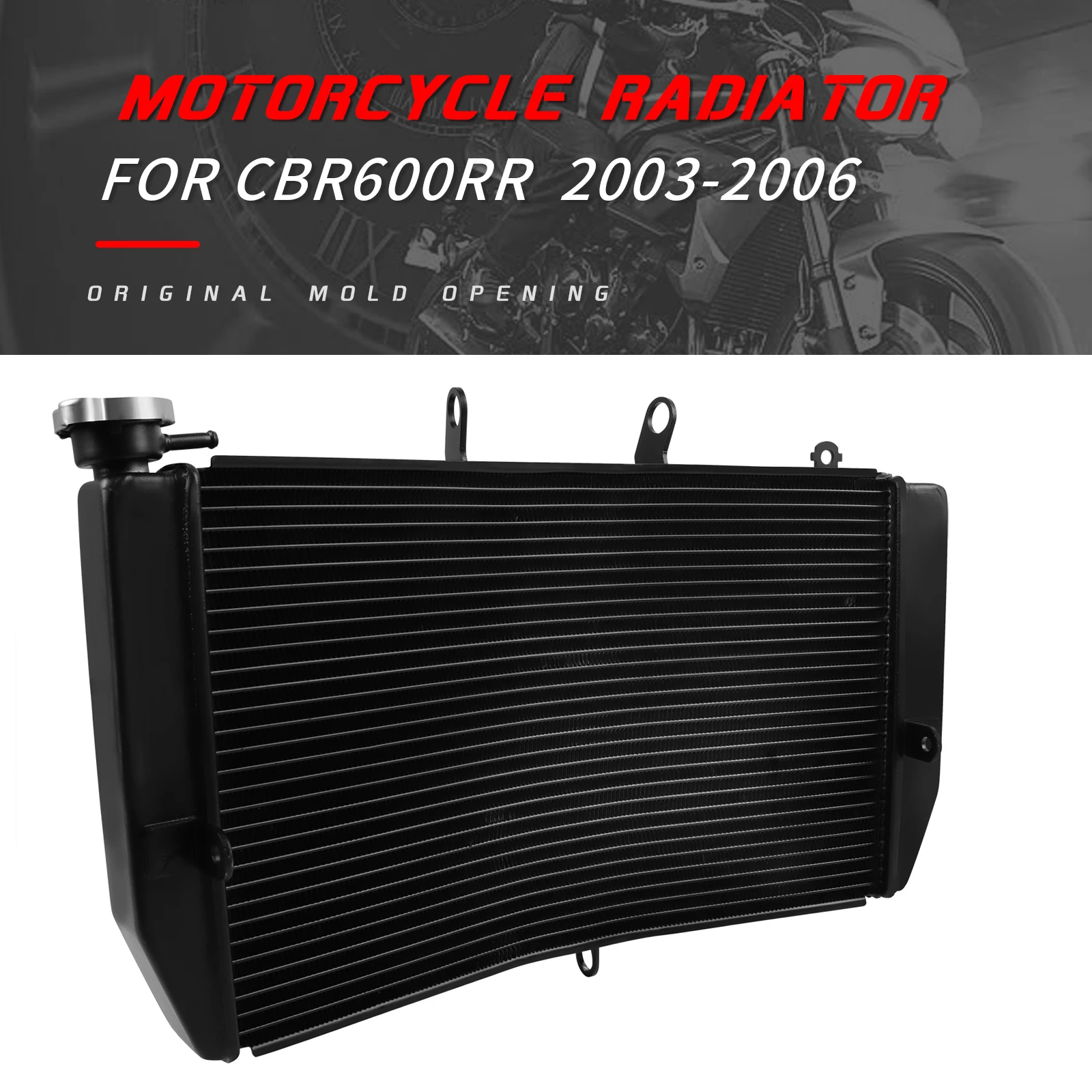 For Honda CBR600RR CBR600RR F5I CBR600RR F5 2003 2004 2005 2006 Motorcycle Engine Radiator Aluminum Cooler Cooling Water Tank
For Honda CBR600RR CBR600RR F5I CBR600RR F5 2003 2004 2005 2006 Motorcycle Engine Radiator Aluminum Cooler Cooling Water Tank
