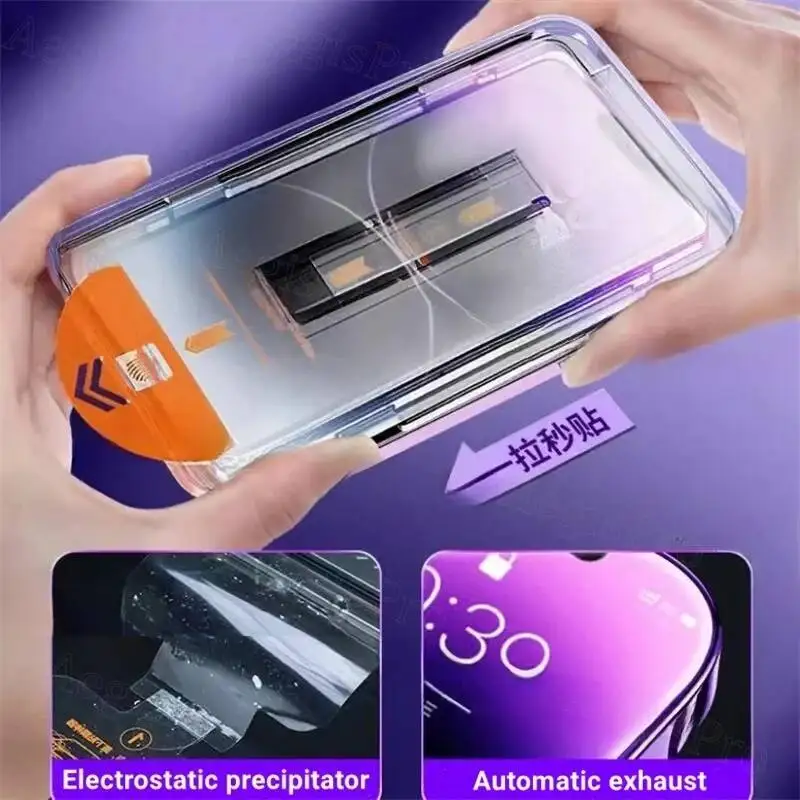 2PCS Dust Free Easy Install HD/Privacy /Matte Air Screen Protector Tempered Glass For Iphone 17 Pro Max
2PCS Dust Free Easy Install HD/Privacy /Matte Air Screen Protector Tempered Glass For Iphone 17 Pro Max