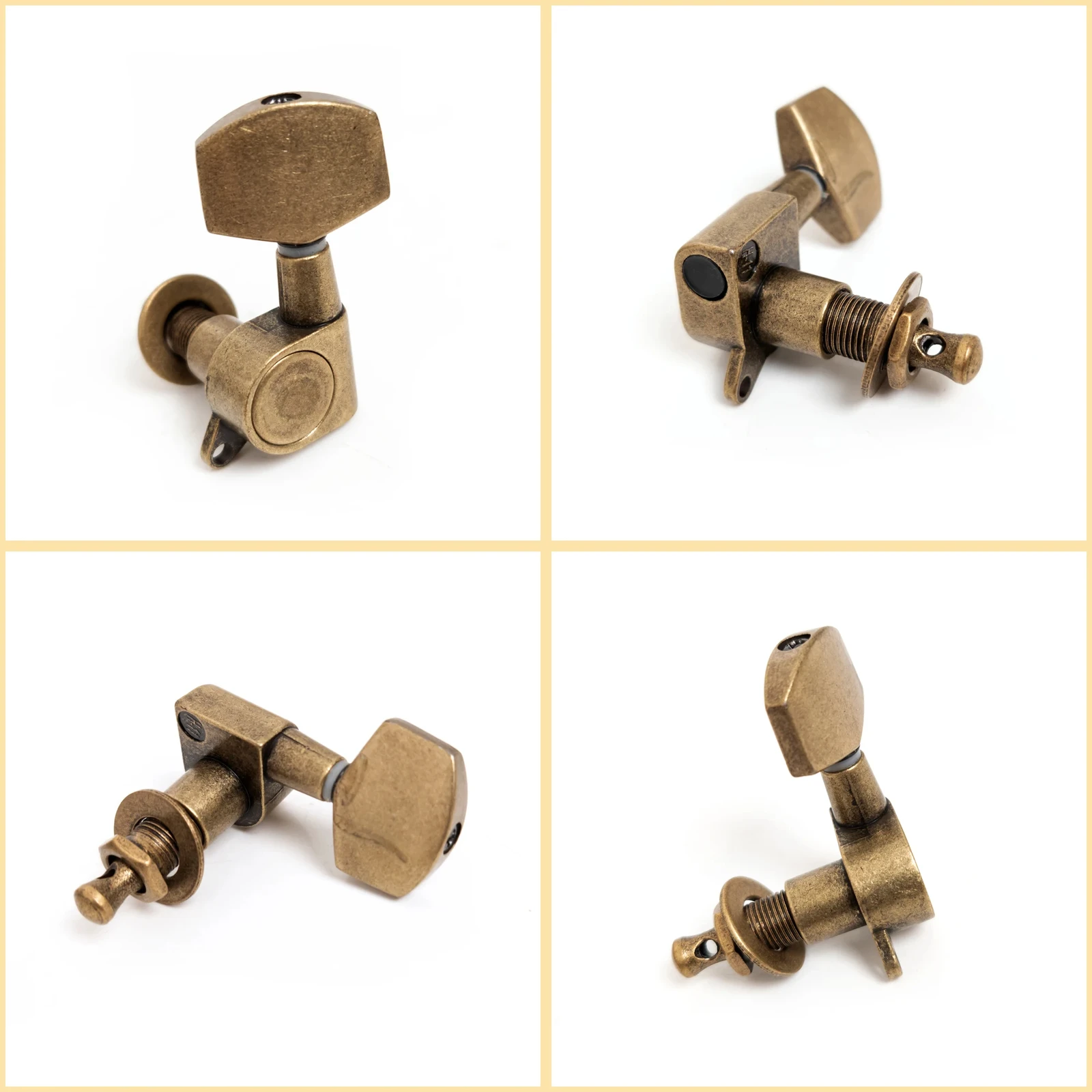 Guitar Tuners Vintage Style 6L Guitar Tuning Pegs Machine Heads Brass
Guitar Tuners Vintage Style 6L Guitar Tuning Pegs Machine Heads Brass