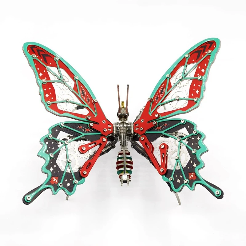Magical Butterfly Stainless Steel Metal Assembly Model Three Dimensional Puzzle Mechanical 3D Metal Three Dimensional Puzzle Toy
Magical Butterfly Stainless Steel Metal Assembly Model Three Dimensional Puzzle Mechanical 3D Metal Three Dimensional Puzzle Toy