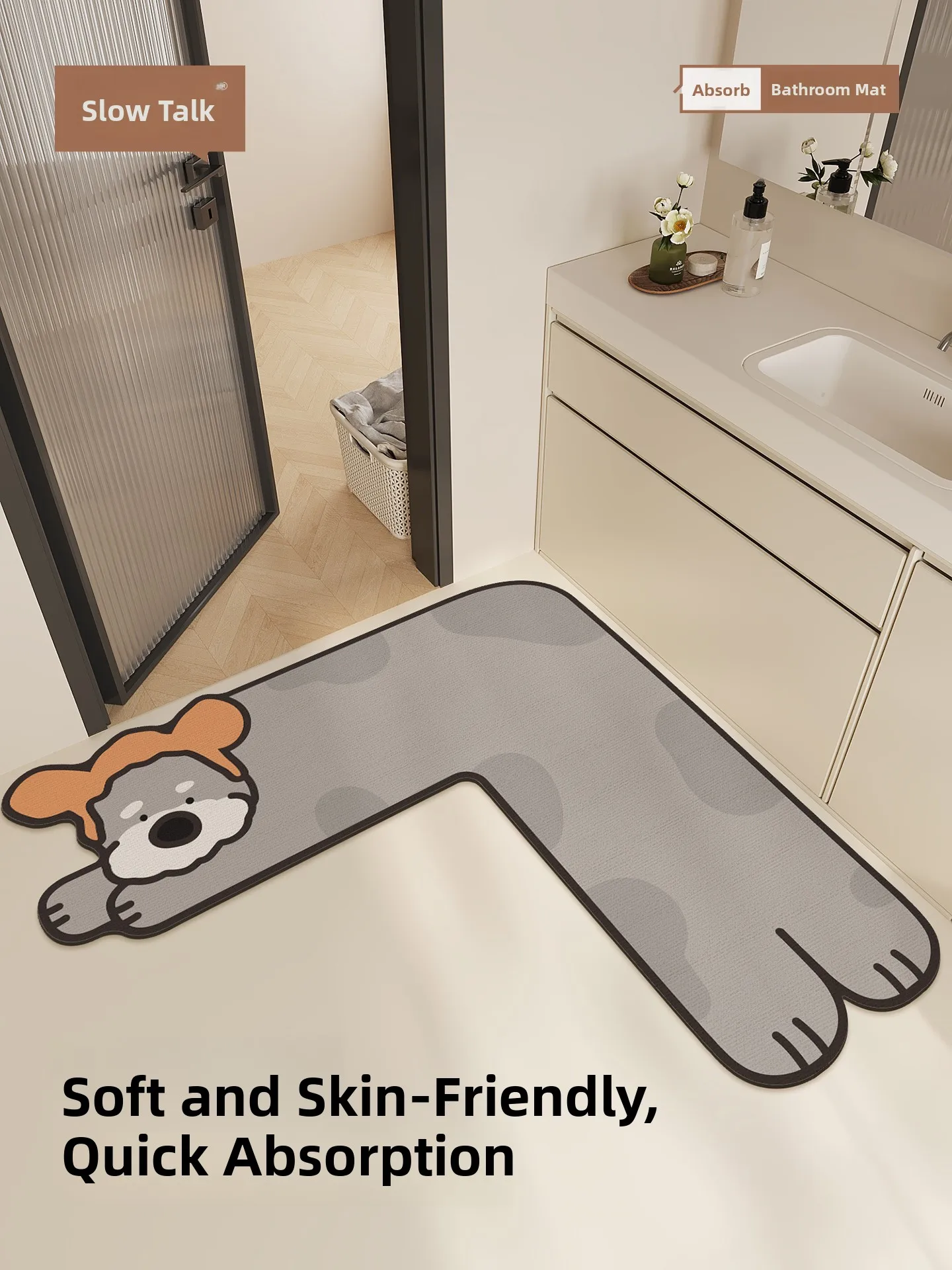 Batoom L-образный коврик Противоскользящий водопоглощающий ковер для кухни, туалета, входа, домашнего использования, ковер Qui Dry l, резиновый материал
Batoom L-образный коврик Противоскользящий водопоглощающий ковер для кухни, туалета, входа, домашнего использования, ковер Qui Dry l, резиновый материал