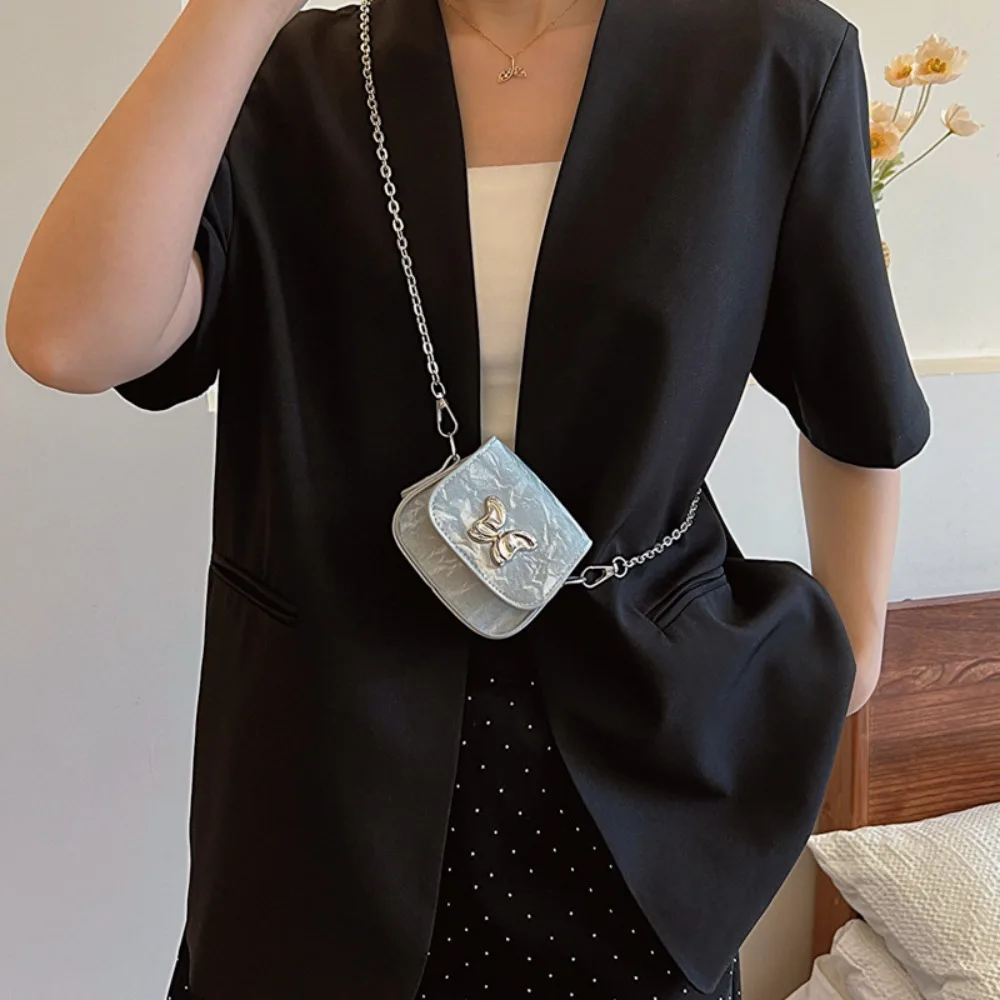 High-end Solid Color Mini Crossbody Bag Butterfly Alloy Lipstick Handbag Bow Korean Style Flap Chain Shoulder Bags Shopping
High-end Solid Color Mini Crossbody Bag Butterfly Alloy Lipstick Handbag Bow Korean Style Flap Chain Shoulder Bags Shopping