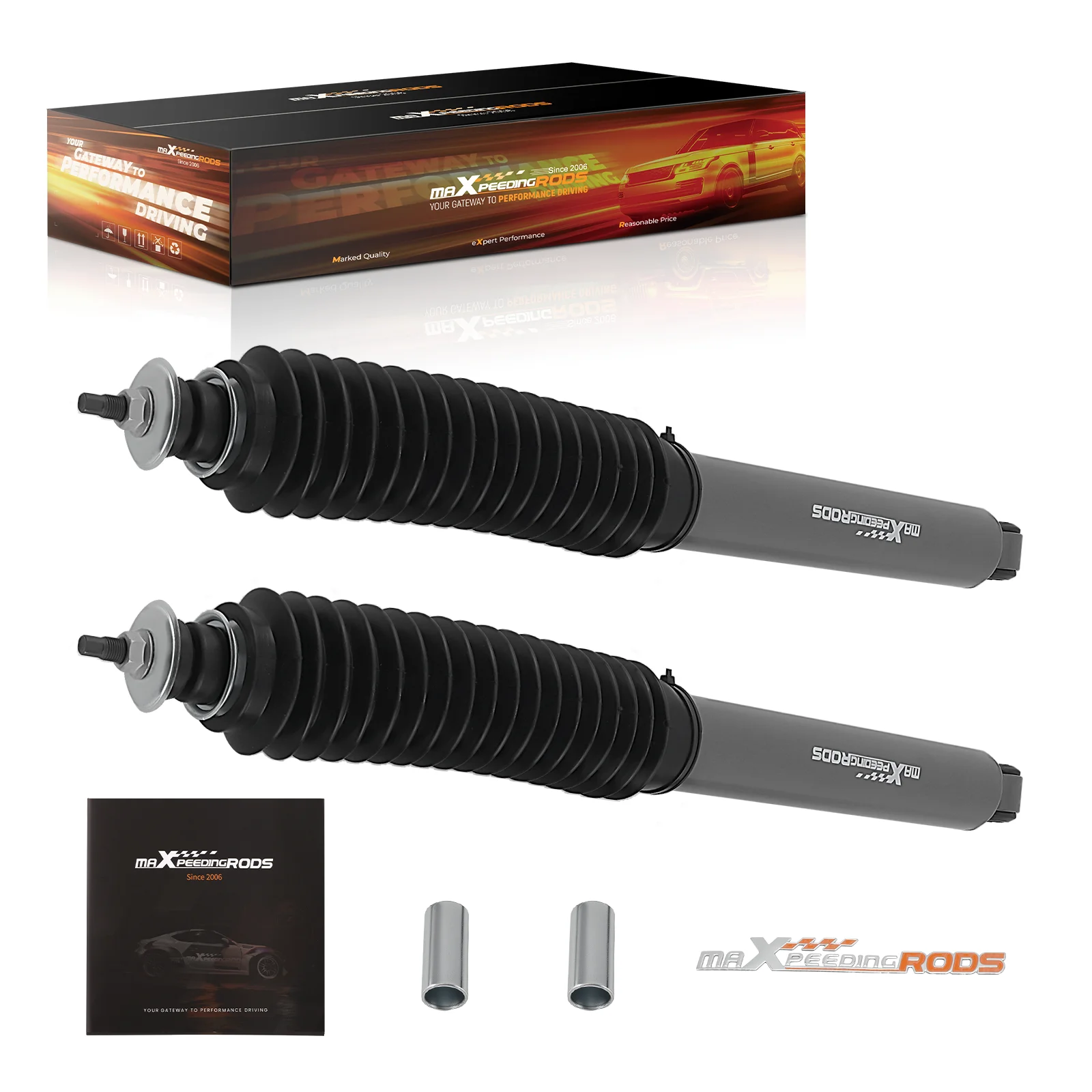 Twin-Tube Front Shock Set for Jeep Wrangler JK Rubicon Sahara 2007-2017
Twin-Tube Front Shock Set for Jeep Wrangler JK Rubicon Sahara 2007-2017