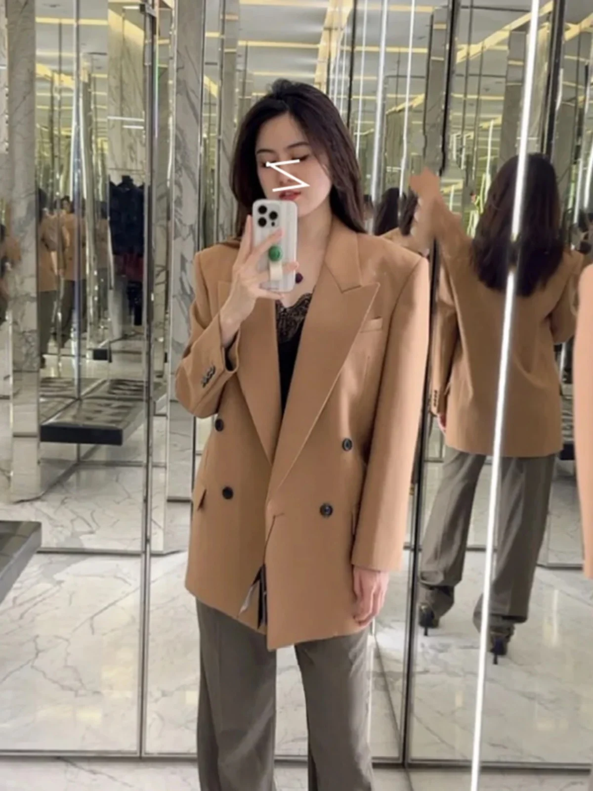 Spring Style Ladylike Notch Collar Double Breasted Straight Leg Suit Jacket Retro Slim Fit Medium Length Workwear Coat
Spring Style Ladylike Notch Collar Double Breasted Straight Leg Suit Jacket Retro Slim Fit Medium Length Workwear Coat