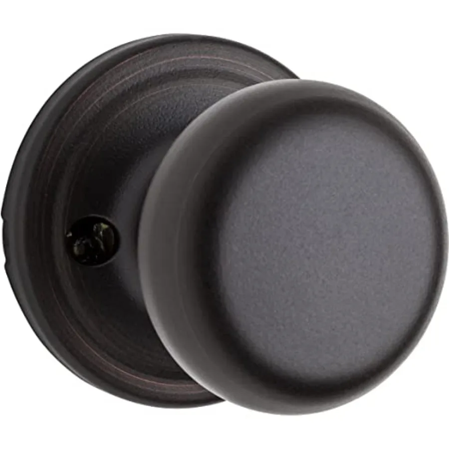 Kwikset Hancock Door Knob, Single Sided Handle for Closets, French Double Doors, and Pantry, Non-Turning Interior Push/Pull Doo
Kwikset Hancock Door Knob, Single Sided Handle for Closets, French Double Doors, and Pantry, Non-Turning Interior Push/Pull Doo