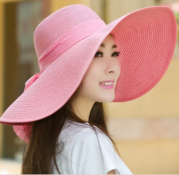Wide Brim Women Party Caps Sun Visor Hats Straw Caps Women's Flower UV Proof Beach Panama Sun Shading Big Edge Hat
Wide Brim Women Party Caps Sun Visor Hats Straw Caps Women's Flower UV Proof Beach Panama Sun Shading Big Edge Hat