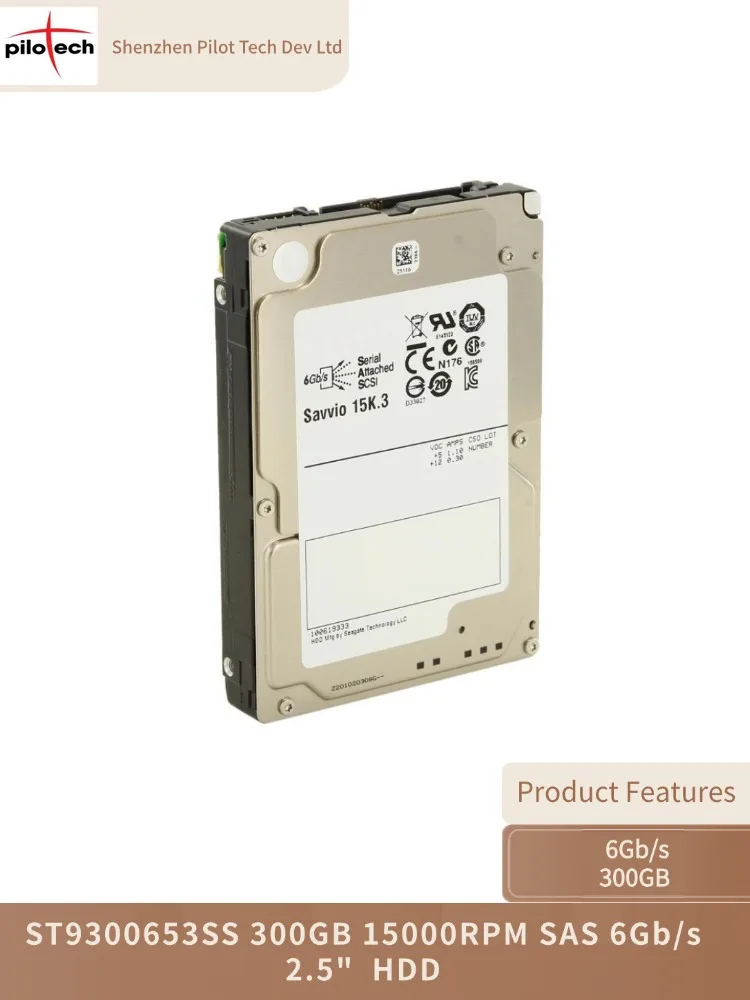 used ST9300653SS 300GB 15000RPM SAS 6Gb/s 2.5" HDD
used ST9300653SS 300GB 15000RPM SAS 6Gb/s 2.5" HDD