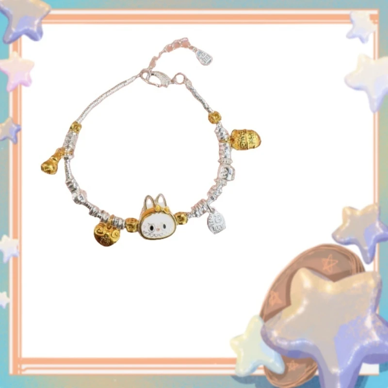 Cute Cartoon Labubu Bracelet Kawaii Anime Peripheral Women'S Bracelet Decoration Accessories Holiday Gifts Collectibles Toys
Cute Cartoon Labubu Bracelet Kawaii Anime Peripheral Women'S Bracelet Decoration Accessories Holiday Gifts Collectibles Toys