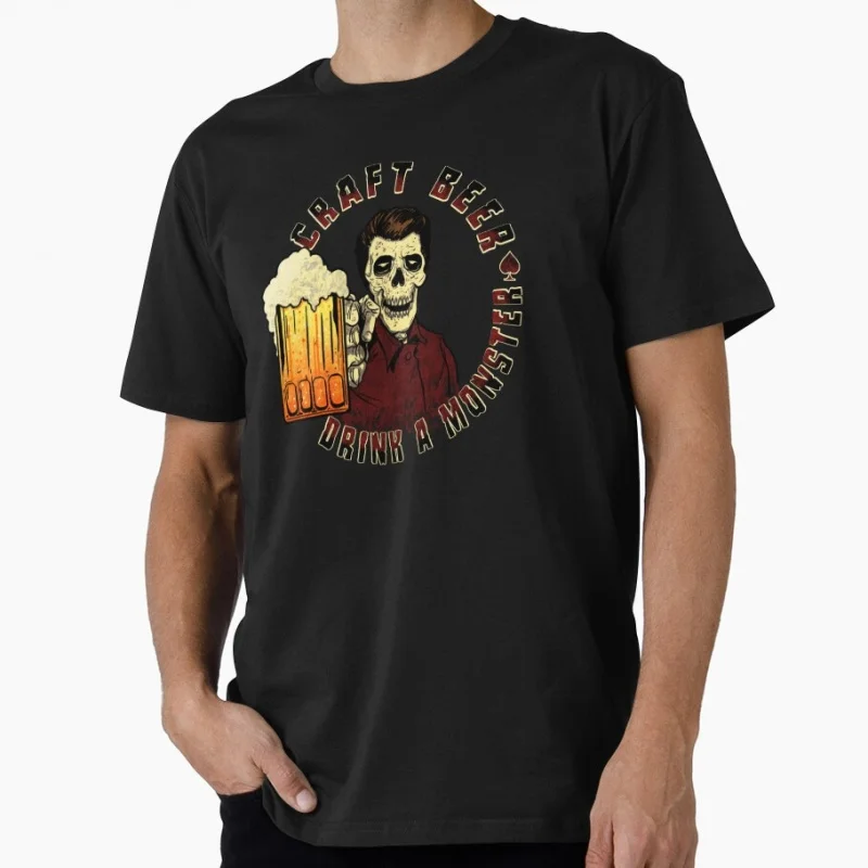 Craft Beer Monster 0501 Funny Gift T shirt for beer lover 100% cotton O-Neck Short Sleeve Graphic clothes All size tee S-6XL
Craft Beer Monster 0501 Funny Gift T shirt for beer lover 100% cotton O-Neck Short Sleeve Graphic clothes All size tee S-6XL