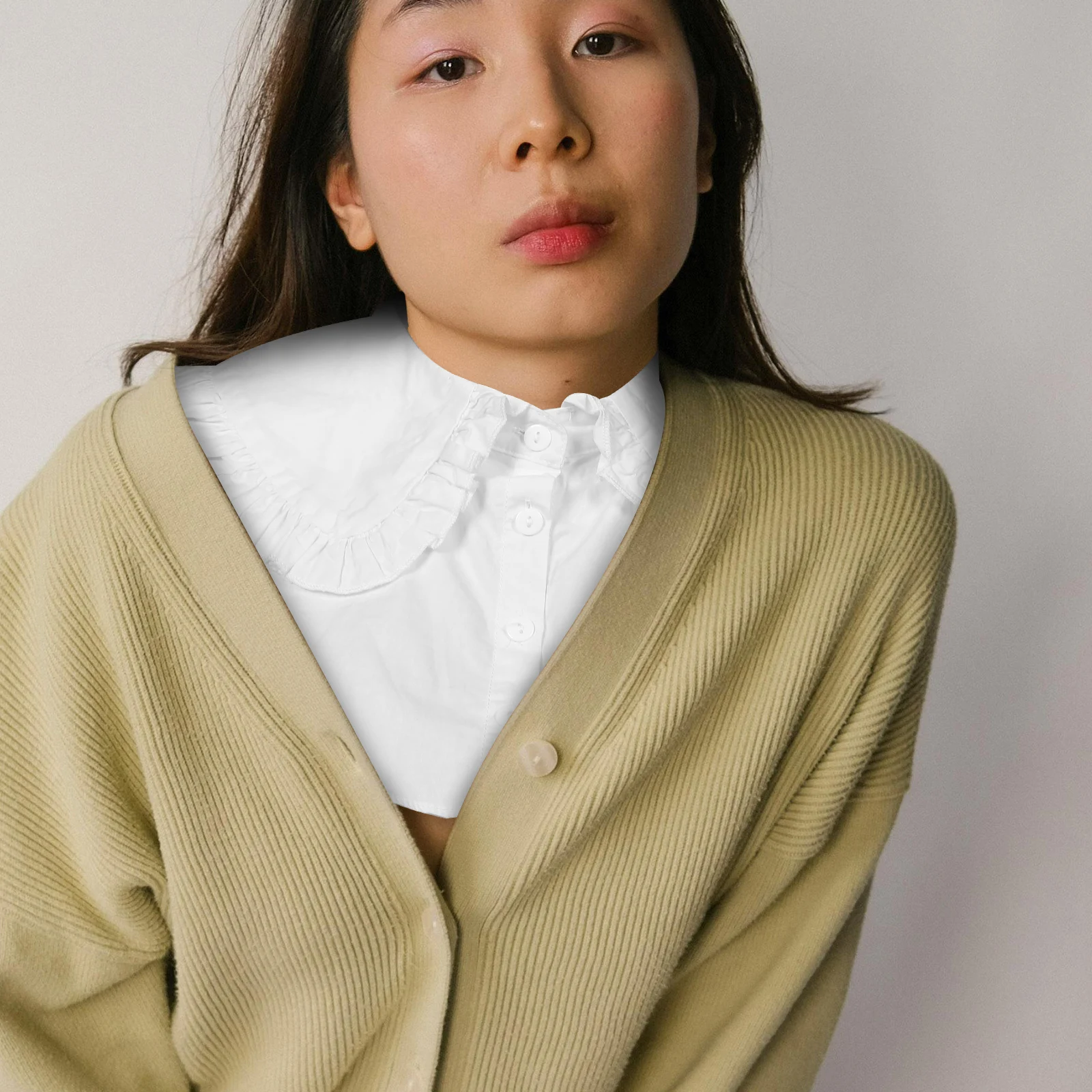Shirt Fake Collar Detachable Blouse Women Artificial White Cotton Ornament Woman
Shirt Fake Collar Detachable Blouse Women Artificial White Cotton Ornament Woman