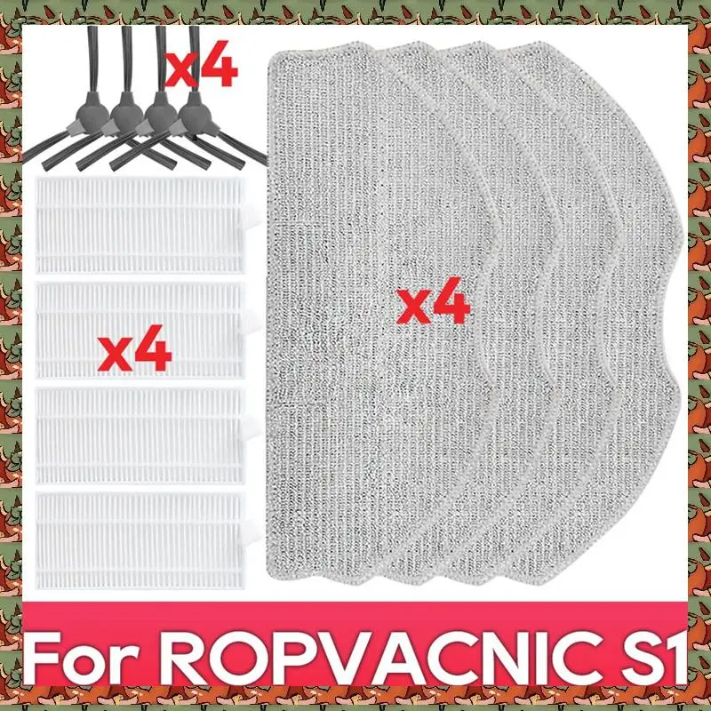ABLQ для ROPVACNIC S1, боковая щетка, фильтр Hepa, тряпка для швабры, часть робота-пылесоса, запасные аксессуары, запасной комплект
ABLQ для ROPVACNIC S1, боковая щетка, фильтр Hepa, тряпка для швабры, часть робота-пылесоса, запасные аксессуары, запасной комплект