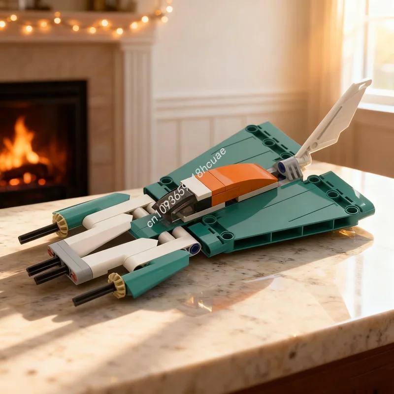 55 деталей MOC SPACESHIP Star Battle: Конструктор-модель космического корабля, Рождественский подарок, Сборная модель, DIY игрушки, Креативный конструктор для детей, Подарок на День рождения
55 деталей MOC SPACESHIP Star Battle: Конструктор-модель космического корабля, Рождественский подарок, Сборная модель, DIY игрушки, Креативный конструктор для детей, Подарок на День рождения