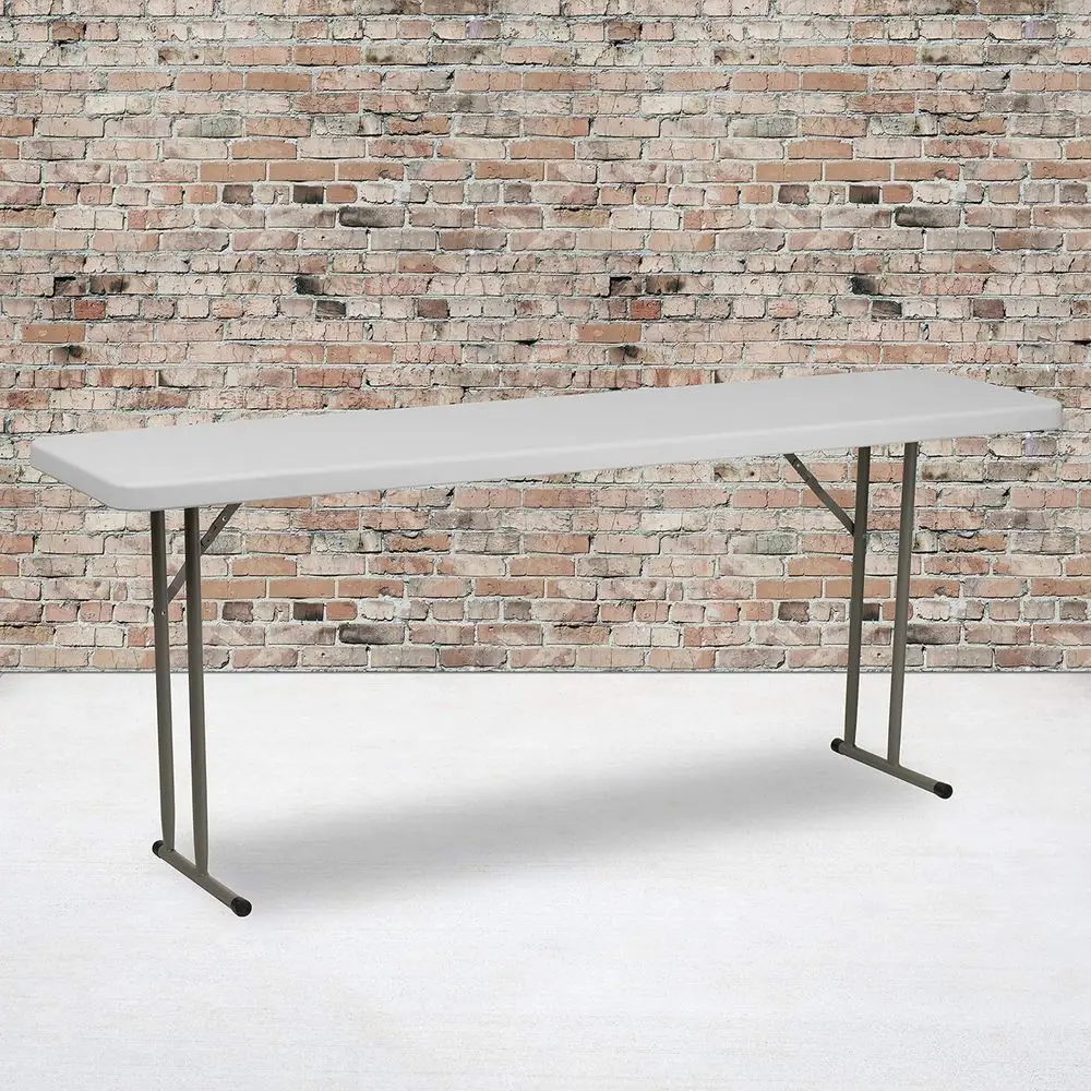 6-Foot White Plastic Folding Table for Indoor and Outdoor Events
6-Foot White Plastic Folding Table for Indoor and Outdoor Events