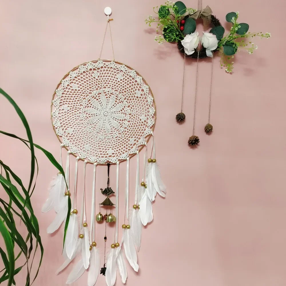 Peacock Dream Catcher Hanging Wind Chimes Home Wall Hanging Decorations Crafts Handcrafted Home Decor First Visit Birthday Gifts
Peacock Dream Catcher Hanging Wind Chimes Home Wall Hanging Decorations Crafts Handcrafted Home Decor First Visit Birthday Gifts