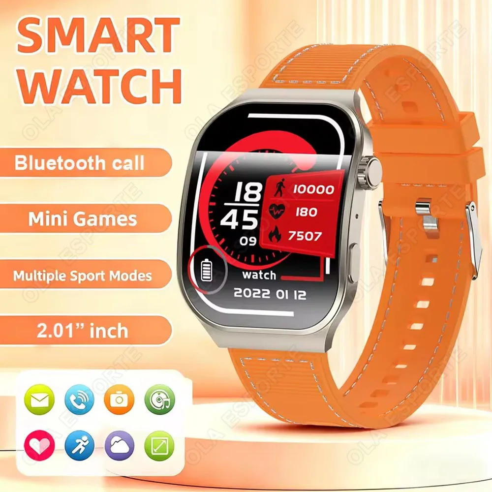 2026 New 2.01"HD Curved Screen Smart Watch Bluetooth Call Men Women Sports Watch Health Monitor Smart Watch for Android iOS HW12
2026 New 2.01"HD Curved Screen Smart Watch Bluetooth Call Men Women Sports Watch Health Monitor Smart Watch for Android iOS HW12
