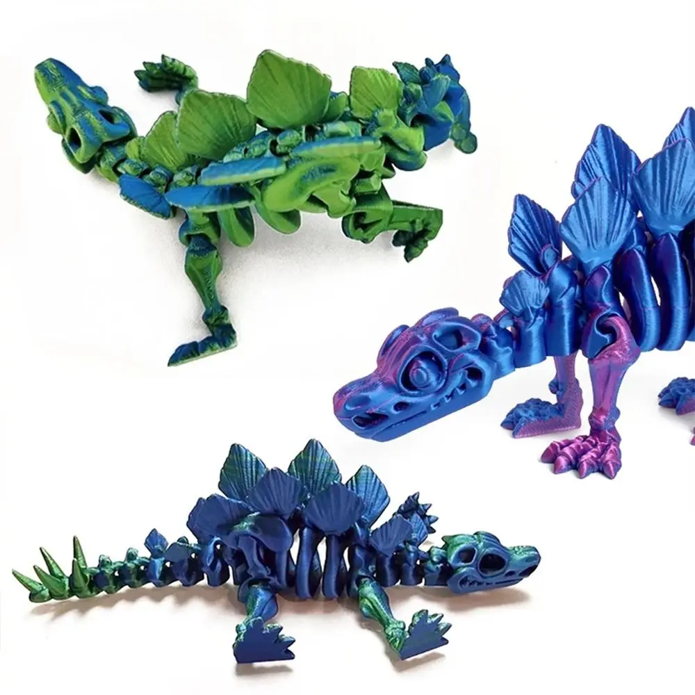 Cute 3D-Printed Magic Dragon Dinosaur Rotatable Articulated Desktop Ornament Movable Joint Fidget Toy for Adults and
Cute 3D-Printed Magic Dragon Dinosaur Rotatable Articulated Desktop Ornament Movable Joint Fidget Toy for Adults and