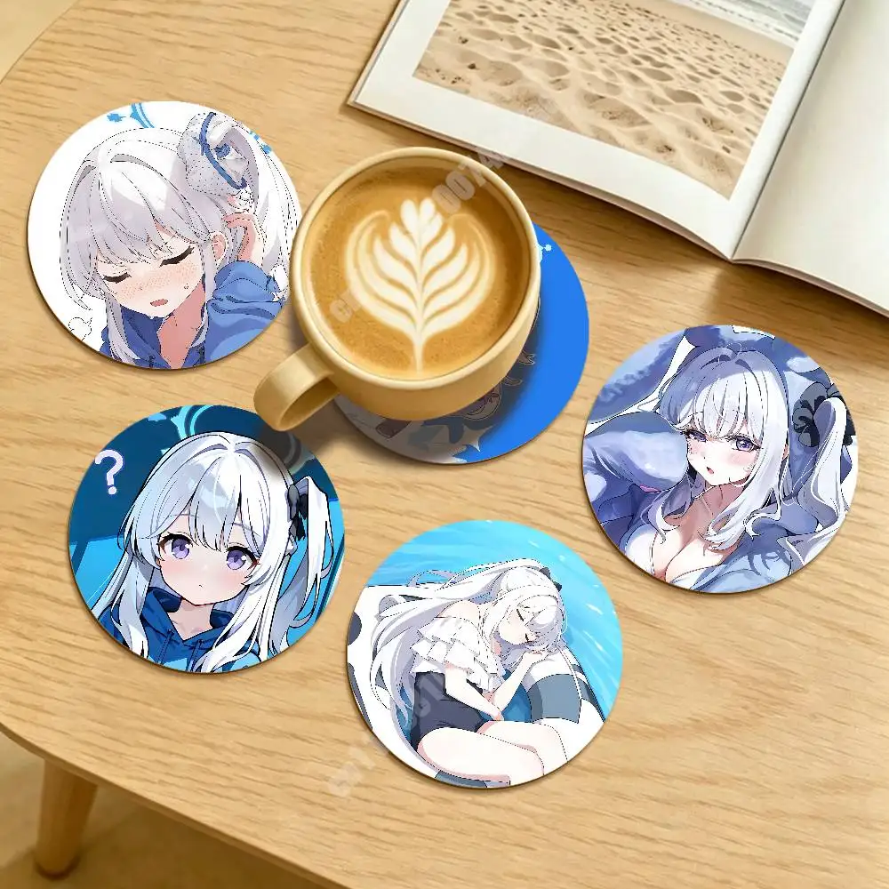Blue Archive Tsukiyuki Miyako Round Coaster for Drink Cup Sustainable Lifestyle Decor Aesthetic Home Setup
Blue Archive Tsukiyuki Miyako Round Coaster for Drink Cup Sustainable Lifestyle Decor Aesthetic Home Setup