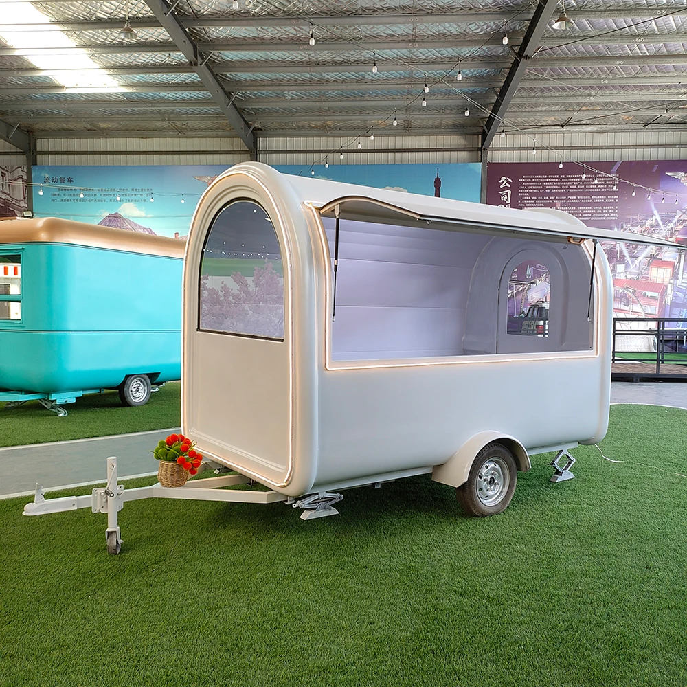 Towable Food Trailer for Sale Ice Cream Vending Carts Stainless Steel Food Truck Food Tractor Support Customization
Towable Food Trailer for Sale Ice Cream Vending Carts Stainless Steel Food Truck Food Tractor Support Customization