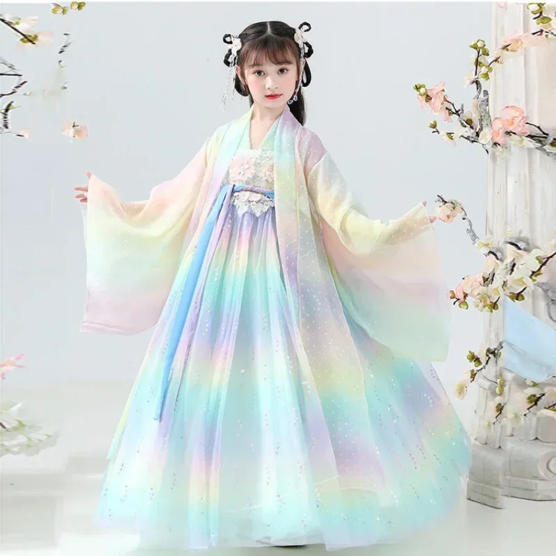 Children Hanfu girls Christmas Dress For Girls Kids Embroidery Gown Dresses Chinese Folk Children Hanfu Party Princess Costumes
Children Hanfu girls Christmas Dress For Girls Kids Embroidery Gown Dresses Chinese Folk Children Hanfu Party Princess Costumes